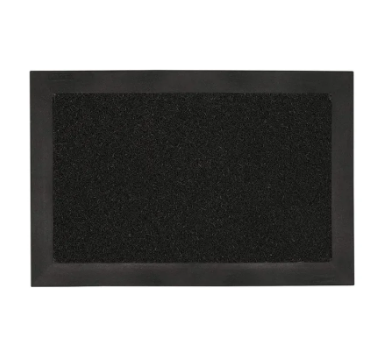 TAPETE DESINF.60CMX40CM NEGRO S/M