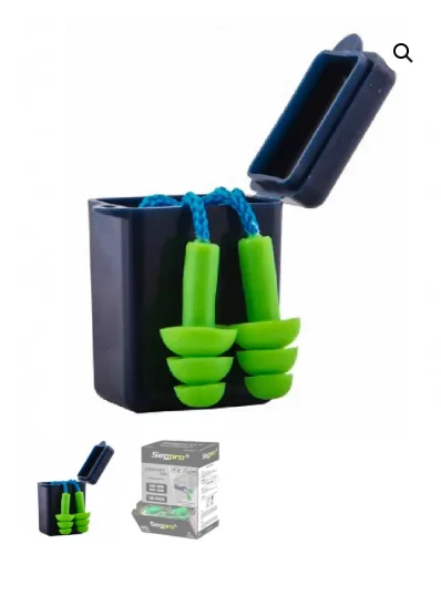 TAPON AUDITIVO ELITE VERDE C/ESTUCHE AZUL SEGPRO SEGPRO