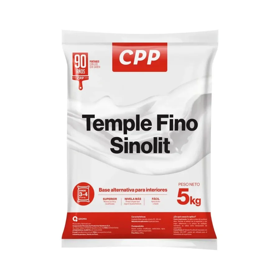 TEMPLE SINOLT BLANCO CPP X 5 KG CPP