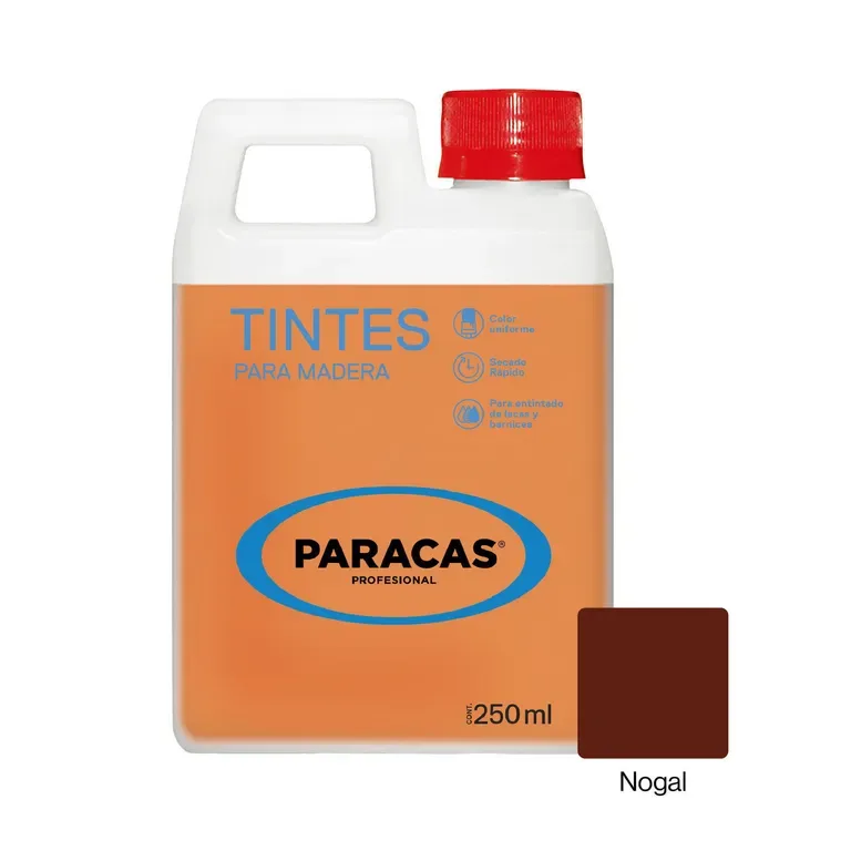 TINTE AL ALCOHOL NOGAL 250 CC PARACAS DAVISA