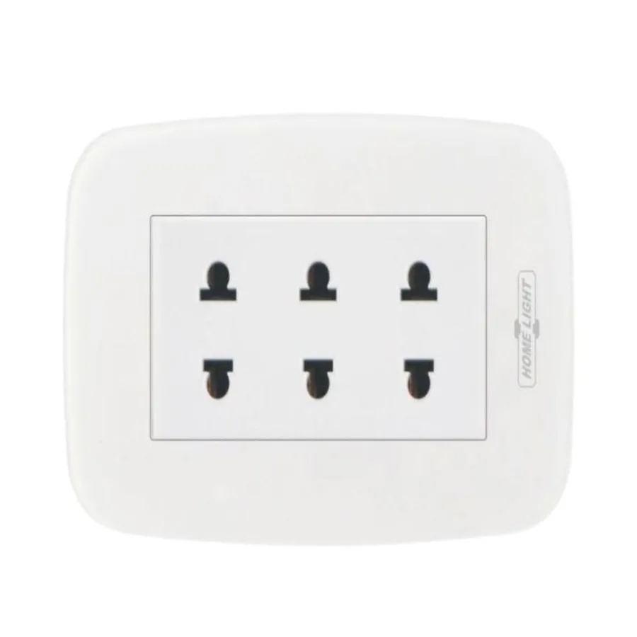 TOMACORRIENTE TRIPLE SOBREPONER HOME LIGHT