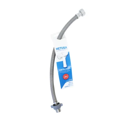 TUBO D/ ABASTO VINIL TRENZ 1/2X1/2X40 CM M-H METUSA