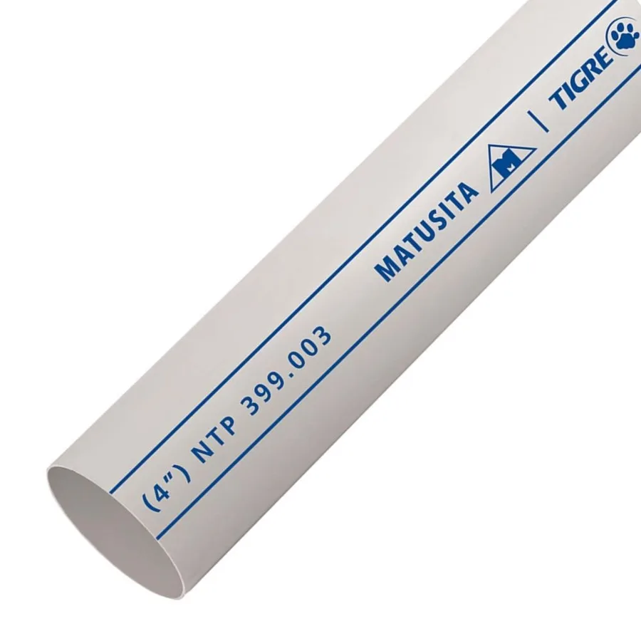 TUBO DESAGUE SAL 4" INYECTOPLAST