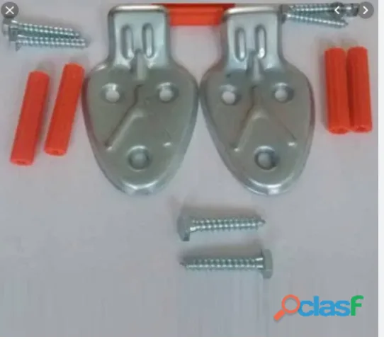 UÑAS P/ LAVATORIO ZINCADO C/ TORNILLOS (N) NECO