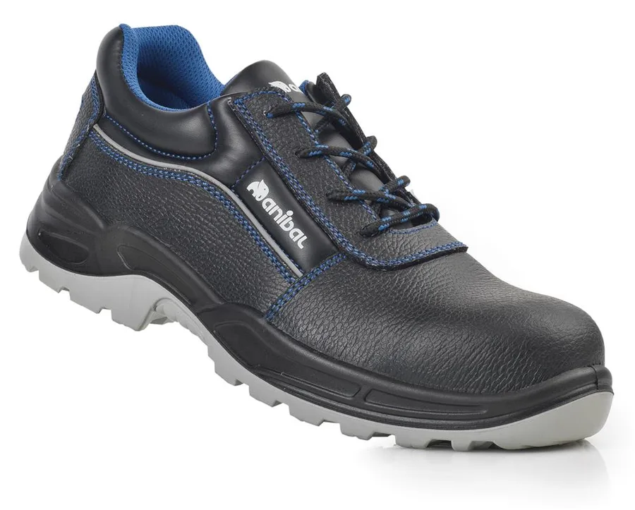 ZAPATO DE SEGURIDAD D/CUERO TALLA 43 S/M